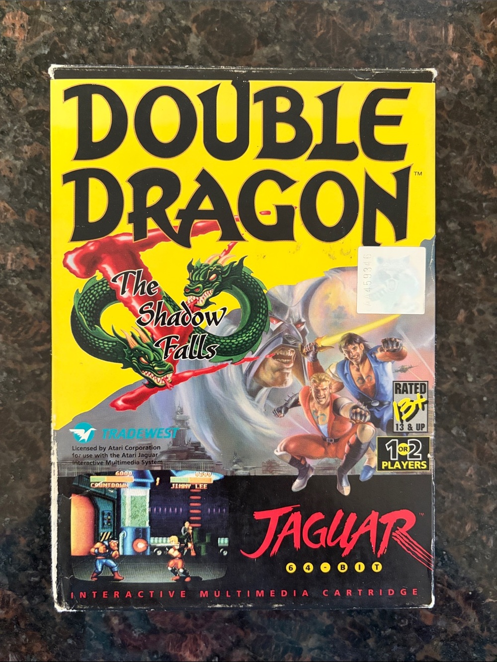 Double Dragon V: The Shadow Falls - Atari Jaguar CIB